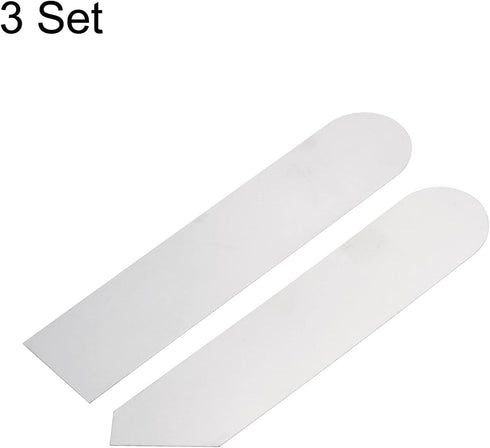 PATIKIL Flat Curved Spudger Kit Pry Blade Professional Stainless Steel Metal 0.3mm Ultra Thin Pry Opening Tool for Mobile Phone Repair 3 Set...