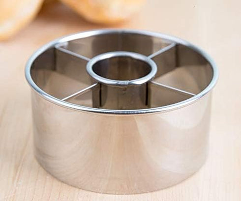 Ateco 14423 3.5" Stainless Steel Doughnut Cutter...