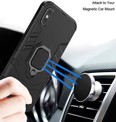 Urspasol for OnePlus 8T 5G Case OnePlus 8T Case with Screen Protector (2 Pack) Tempered Glass Hybrid Heavy Duty Armor Protective Bumper Phone Cove...