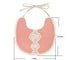 GZMM Baby Bib For Girls,Reversible Waterproof Handmade Natural Cotton Baby Drool Bib 0-12 months 3 Pack...