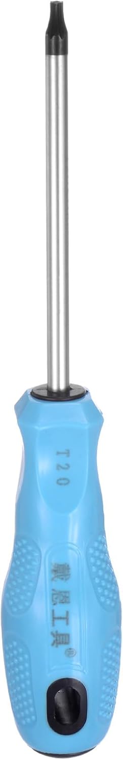 Magnetic Torx Screwdrivers T20 (3.84mm) Star Bit Nut Driver 6-Point Security Repair Tool with a Hollow Hole for Electronics Repair Home Improvemen...