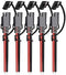 iMESTOU 16AWG SAE Cables SAE Power Extension Cable 2 Pin Quick Disconnect DC Connector Cord Plugs 12V 30CM with Waterproof Caps for Motorcycle Car...