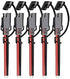 iMESTOU 16AWG SAE Cables SAE Power Extension Cable 2 Pin Quick Disconnect DC Connector Cord Plugs 12V 30CM with Waterproof Caps for Motorcycle Car...