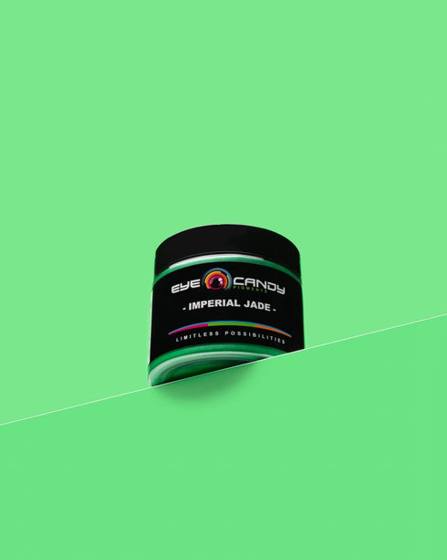 Eye Candy Pigments Premium Green Mica Powder - Imperial Jade (50gr) - for Epoxy, Resin, Soap, Paint, Woodworking, Acrylic Pouring, Bath Bombs, Fis...