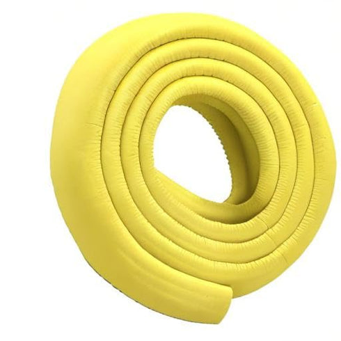 M2cbridge L Shape Extra Thick Furniture Table Edge Protectors Foam Baby Safety Bumper Guard 6.5 Ft (Yellow)...