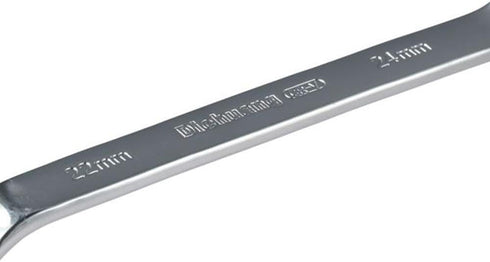 Double Box End Wrench Metric 12 Point Offset Cr-V 22mm x 24mm Wrench Repair Tool Household Maintenance Chrome Plated Torx Box Wrench Industrial Us...