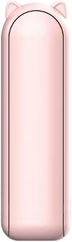 Handheld Fan, 2 IN 1 Portable Charger, Long Lasting, Rechargable Quiet Mini Fan (pink)...