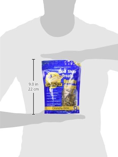 Savory Prime Cod Skin Crunchy Bites, 4-Ounce (61004)...
