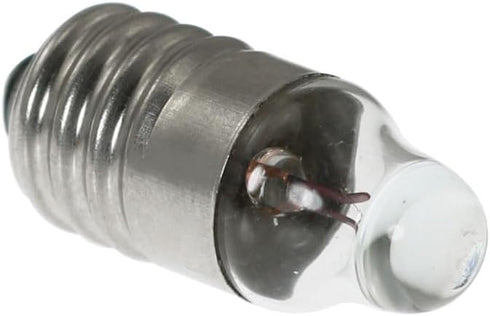 10PCS 2.5V0.3A Mini Screw Base Light Bulbs E10 Screw Base Flashlight Bulbs Light Mini Lamps Miniature Screw Base Light Bulbs for Home Experiment C...