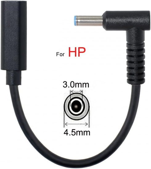 chenyang CY USB C to DC 20V 4.5 * 3.0mm PD 65W Charge Cable for HP Laptop...