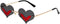 Andy's Orchids Sun Glasses, Heart-shaped Bat Sunglasses, Novel Rimless Goth Glasses for Women Men Festival Party Glasses Trendy Eyewear UV 400 Pro...