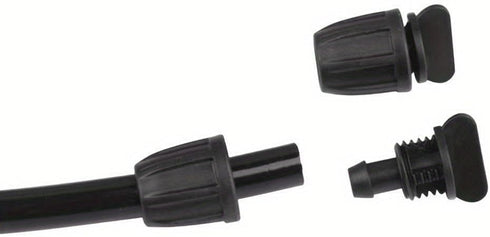 10PCS 5/16Inch Drip Irrigation Fittings 5/16"ID Tubing-10 Pack 5/16" Drip Irrigation End Plugs (BLACK)...