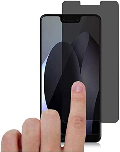 Anti-spy Glass Screen Protector for Google Pixel 3 - Premuim Clear Anti Scratch Anti-peeping Privacy Screen Tempered Glass for Google Pixel 3 (2pa...