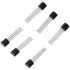 DS18B20 10pcs Black Durable 18B20 TO-92 3 Pins Wire Integrated Circuit Temperature IC Sensor Industrial...