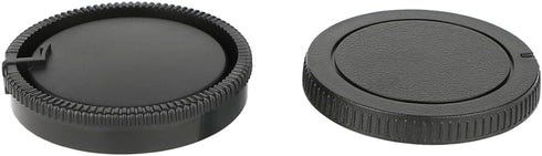 2 Pack Rear Lens Cap and Camera Body Cap Cover Kit for Sony A77II A77 A99II A99 A58 A57 A65 A55 A37 A35 A33 A900 A850 A700 A580 A560 A550 A500 A M...
