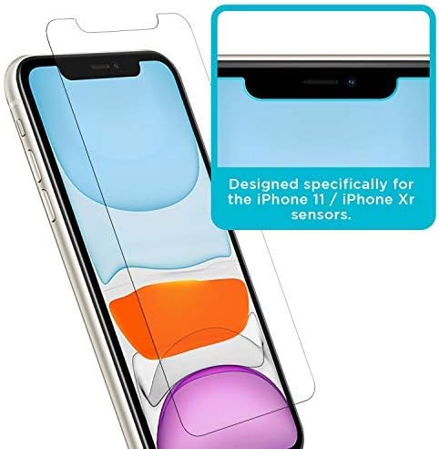 Tech Armor HD Clear Film Screen Protector Designed for Apple iPhone 11 and iPhone Xr 6.1 Inch 4 Pack 2019......