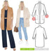 Style Arc Sewing Pattern - Loren Jacket (Sizes 04-16)...