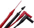 Retractable PVC Tip Test Lead Set, Right Angle,adjustable length Red+black...