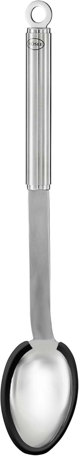 Roesle Roesle Stainless Steel Cooking, Silicone Edge, Basting Spoon...
