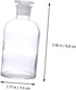 1pc Reagent Bottle Powder Container Clear Liquid Storage Bottles Lab Vials Small Apothecary Jars Lab Bottles & Jars Vials Empty Medicine Bottle So...