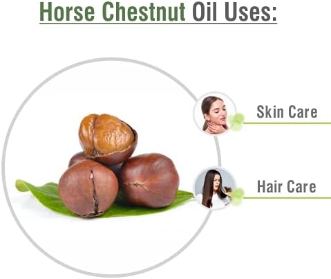 Salvia Horse Chestnut Oil |Pure and Natural Horse Chestnut Oil | Firm Skin, Skin Hydration, Skin Toning, Cosmetic Grade| Skincare, Hair Care, and ...