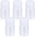 1 oz Wide Mouth Lab Reagent Bottle, Laboratory Grade Chemical Container, Sealed Leak-proof Clear PP Bottle, Pill Bottle, Water Sample Bottle(5 Pcs...