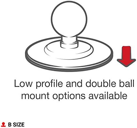 RAM Mounts RAP-B-378U Flex Adhesive Ball Base with B Size 1" Ball...
