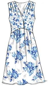 McCall's Patterns Misses Pleated Dresses with Optional Front-Tie...