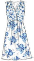 McCall's Patterns Misses Pleated Dresses with Optional Front-Tie...