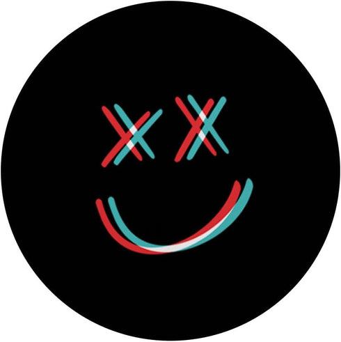 Happy MrSmiley Original Cute & Funny Face - Boys And Girls PopSockets Adhesive PopGrip...