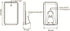 Car Sunshade Mirror Clip Vanity Mirror, Car Sun Visor Makeup Mirror Surround LED Lights Touch Screen Plug and Play with Back Clip, Universal for C...