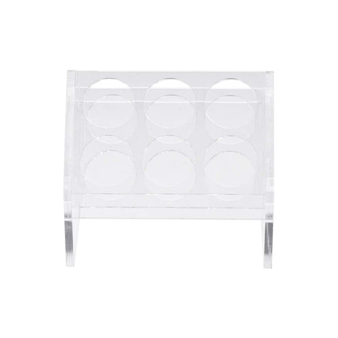 uxcell Slant Rack Acrylic Test Tube Holder 6 Wells for 50ml Centrifuge Tubes Clear...