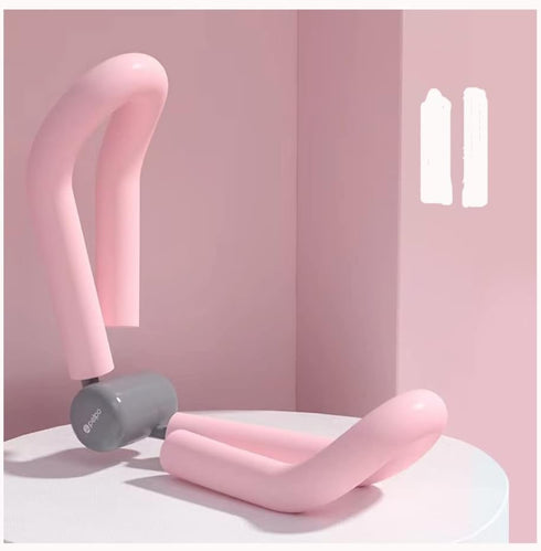 Pink Thigh Master Workout Exerciser Thigh Toner Trimmer Butt Leg Arm Chest Toner, Used in Home Gym to Weight Loss, Thin Thigh and Leg Shaping...