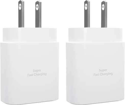 Samsung USB-C Super Fast Charging Power Adapter-25W PD Charger Block for S24 Ultra/S24/S24+/ iPhone 15/15 Plus/ 15 Pro/ 15 Pro Max/iPhone 14/iPhon...