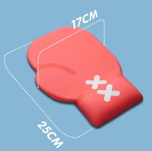 Boxing Gloves Mouse Wrist Rest Pad, Memory Foam Padding,Adorable and Comfortable, Ergonomic Support for Dorm, Office and Gaming (1 Mouse pad)...