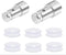 2 Pcs Universal Replacement Floater Valve with 6 Pcs Silicone Gaskets Electric Pressure Cookers Parts for Pressure Pot Such Pressure Cooker Replac...