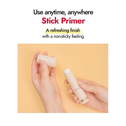 MERYTHOD PORE-CHAK Stick Primer Erasing Mattifying Hard Primer Stick, Filttered Effect, Easy Stick Type, Uneven&Pore Cover 0.4oz...