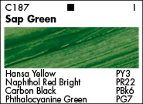 Grumbacher Academy Acrylic Paint, Gloss, 200ml/6.8 oz Plastic Tube, Sap Green (C187P200)...