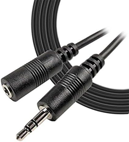 iMBAPrice® 25 Feet 3.5mm Male to Female Stereo Audio Cable for Phones, Headphones, Speakers, Tablets, PCs, MP3 Players and More...