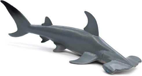 Solid Sea Animals Educational Toys,Simulation Ocean Shark Sea Creature Toy for Toddlers Kids (Hammerhead Shark)...