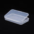4 Pcs Mini Clear Storage Containers Rectangle Plastic Box Empty Hinged Boxes Small Bead Storage Case for Jewelry...