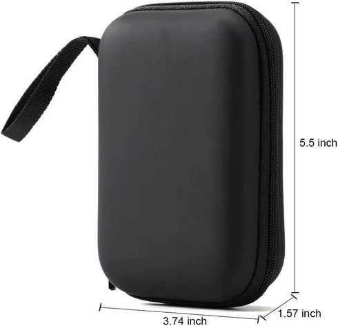 EVA Hard Case Blood Glucose Meter Storage Carrying Bag for Freestyle Libre 3 2 / Libre Reader Device, for Tandem TSlim X2 Pump, for Dexcom G6 Rece...
