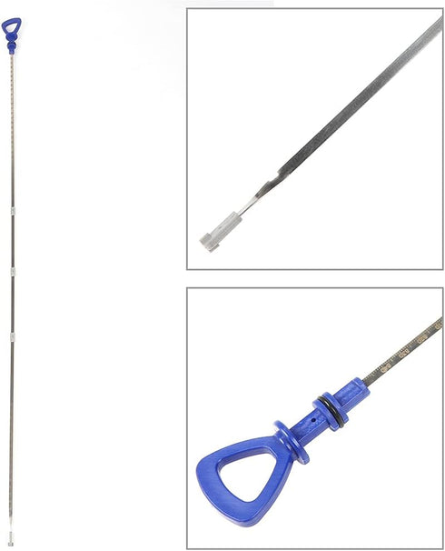 OCPTY Engine Oil Level Dipstick For Mercedes-Benz C230,C240,C32,C320,C55,CL55,CLK320,CLK500,CLK55,CLS500,CLS55,E320,E500,E55,ML500,R500,S430,S500,...
