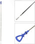 OCPTY Engine Oil Level Dipstick For Mercedes-Benz C230,C240,C32,C320,C55,CL55,CLK320,CLK500,CLK55,CLS500,CLS55,E320,E500,E55,ML500,R500,S430,S500,...