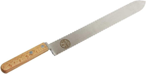 GLUK-SER Uncapping Knife Serrated 16" Oal, 11" x 1-3/8" Blade...