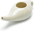 Ceramic Neti Pot for Nasal Sinus Cleansing Wash Irrigation Relief - Microwave and Dishwasher Safe - Petite...
