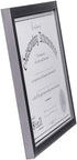 Malden International Designs Wooden Document Frame, 8.5x11, Black...