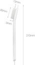 3 PCS Fruit Juicer Machine Clean Brush, Soy Milk Maker Clean Brush, Crevice Cleaning Tool Set for Toaster Sink Tile Grout Grater Seafood, Small Cl...