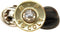 45 Long Colt Recycled Bullet Tie Pin with Crystal (Clear) - Various Headstamps...