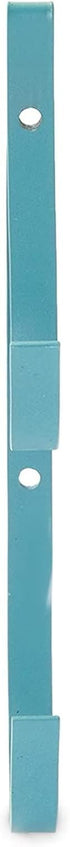 Okuna Outpost Set of 4 Pole Hanger Hooks for Pool Supplies, Lightweight Garden Tools (Blue)...